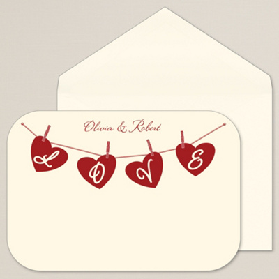 Hung up on Love Thank You Note