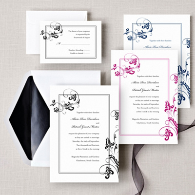 Flourishing Love Wedding Invitation