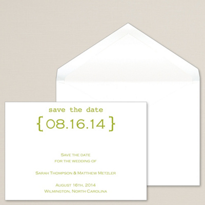 Simplicity Save the Date