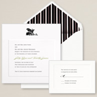 Newport Wedding Invitation                                 (was $275.00 for 100)