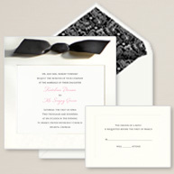 Dartmouth Wedding Invitation                             (was $285.00 for 100)