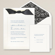 Winchester Wedding Invitation                           (was $325.00 for 100)