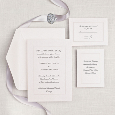 Manhattan Wedding Invitation