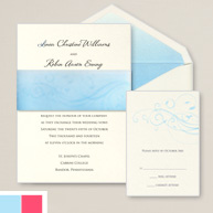 Boca Wedding Invitation
