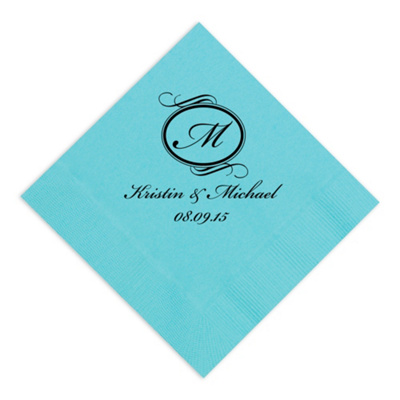 Savannah Scroll Border Napkin