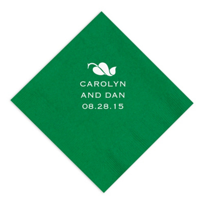 Leaf of Love Napkin