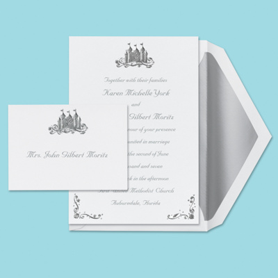 Back To Shopping Home Fairytale Castle Wedding Invitation