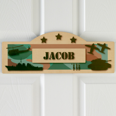 His Own Army Sign