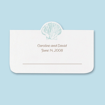 Sea Shell Place Card