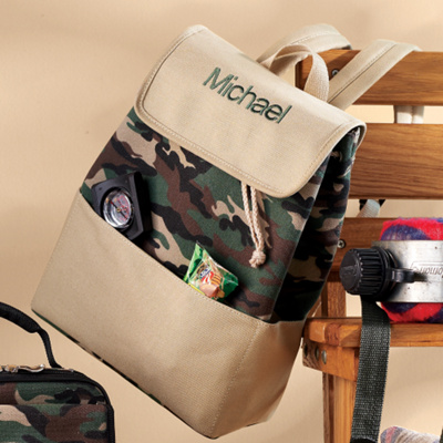 Camo Backpack
