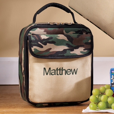 Camo Lunch Tote