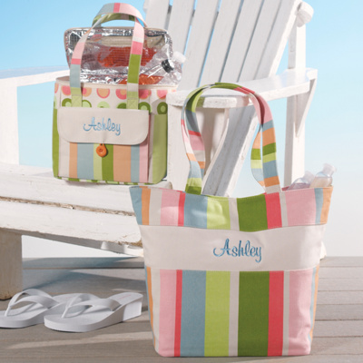 Stripes 'n' Dots Tote Bag
