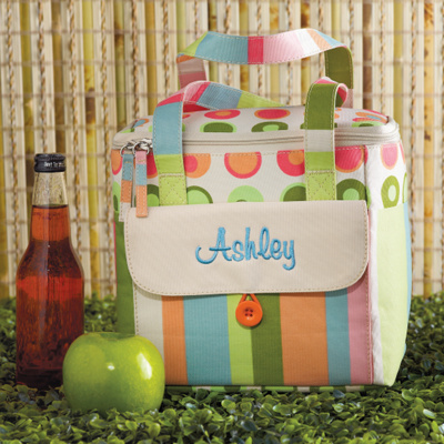 Stripes 'n' Dots Lunch Tote