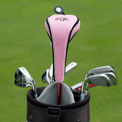 Pink Hybrid Head Golf Club Cover