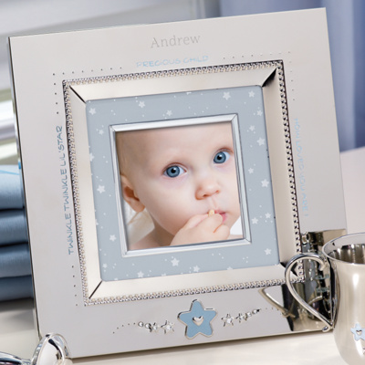 Twinkle Star Frame in Blue