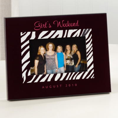 Animal Print Frame - Zebra