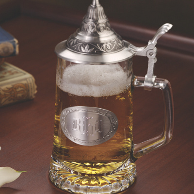 German Stein with Lid
