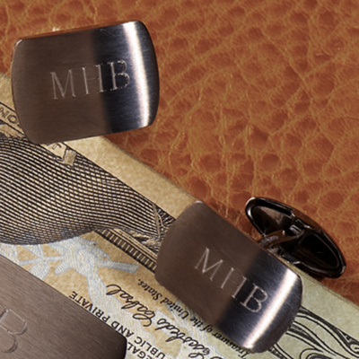Gunmetal Cufflinks