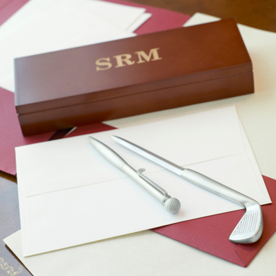 Golf Pen and Letter Opener Set