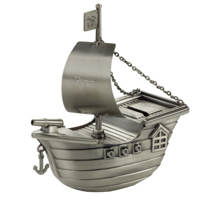 Pirate Ship Bank