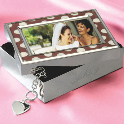 Polka Dot Keepsaske Box