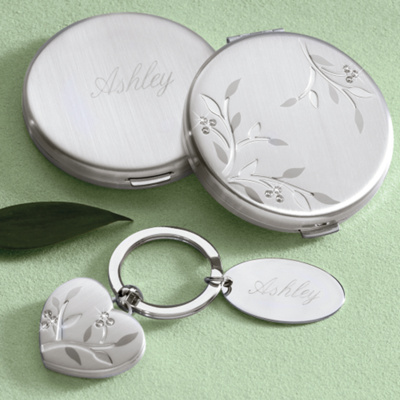 Venice compact and key chain