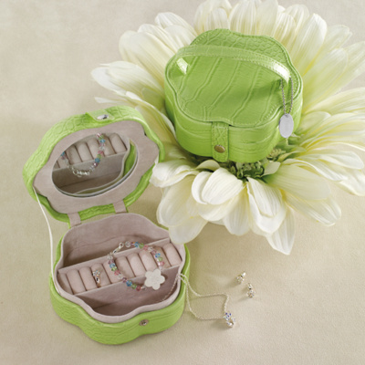 Flower jewelry box