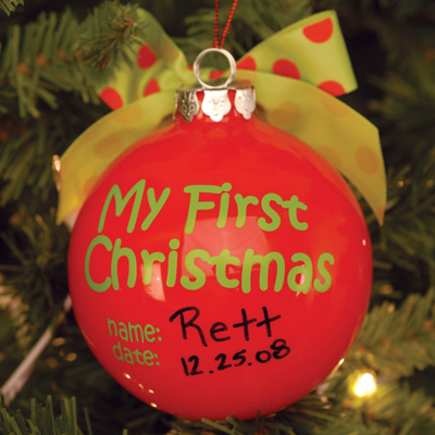 My First Christmas Ornament