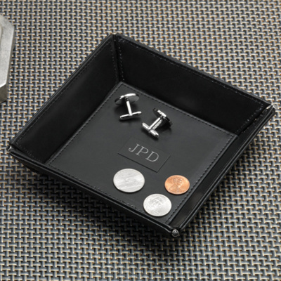 Leather Valet Tray