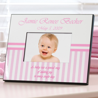 Personalized Baby Girl Frame