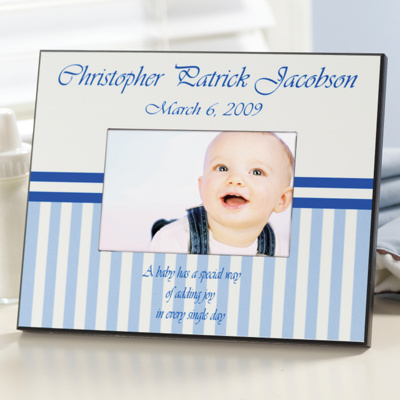 Personalized Baby Boy Frame