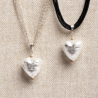 Murano Heart Necklace