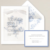 Laural Ashley Somerton Wedding Invitation