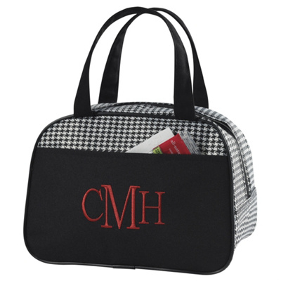 Houndstooth Lunch Tote