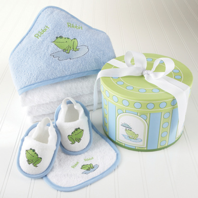 Finley the Frog Bath Time Gift Set