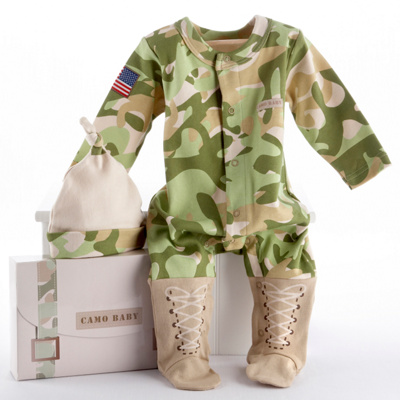 Baby Camo Layette Set