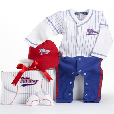 "Big Dreamzzz" Baseball Layette Set