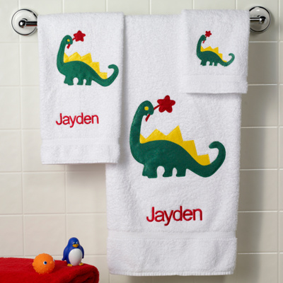 Dinosaur Towel Set