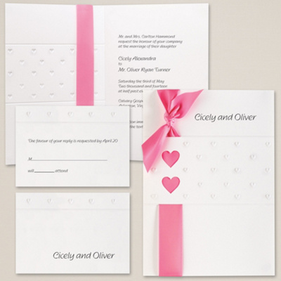 Sweet Hearts Wedding Invitation