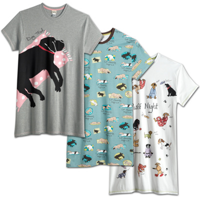 Dog Themed Sleep Shirts