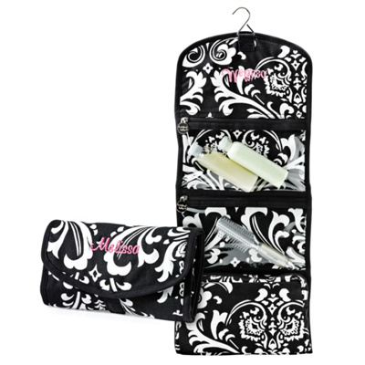 Damask Hanging Accessories Bag