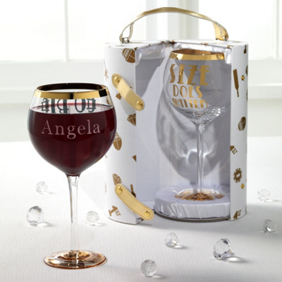 Obnoxious Affluence Wine Goblet