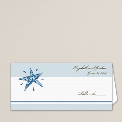 Destination Romance Place Card