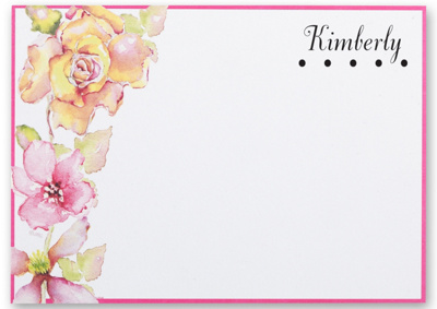 Garden Romance Note Card