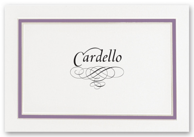 Colorful Chic Note Card