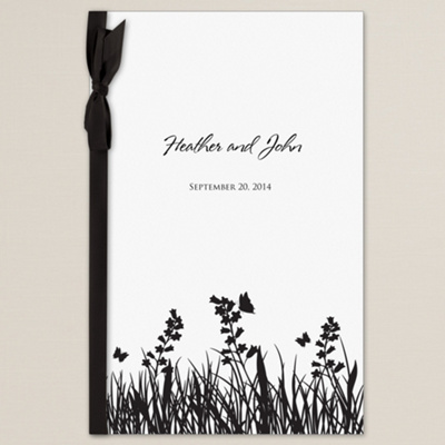 Butterfly Kisses Wedding Program Cover You May Also Like You May Also Like