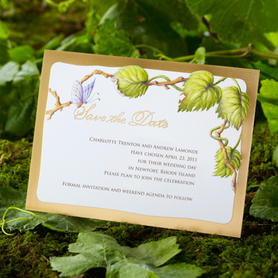 Anna Weatherley Save-The-Date Card