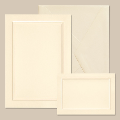 High Style Ecru DIY Invitation Kit