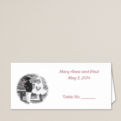 Young Love Place Card