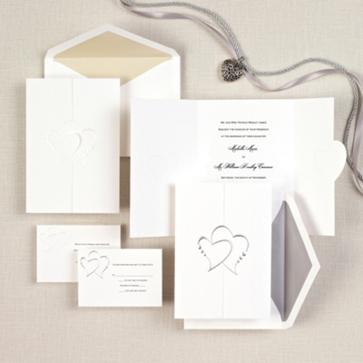 Diamond Romance Wedding Invitation